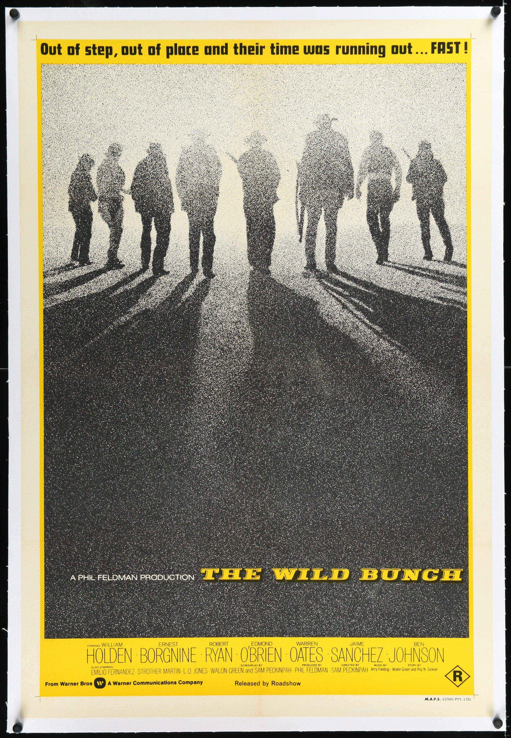 The Wild Bunch Original Vintage Movie Poster