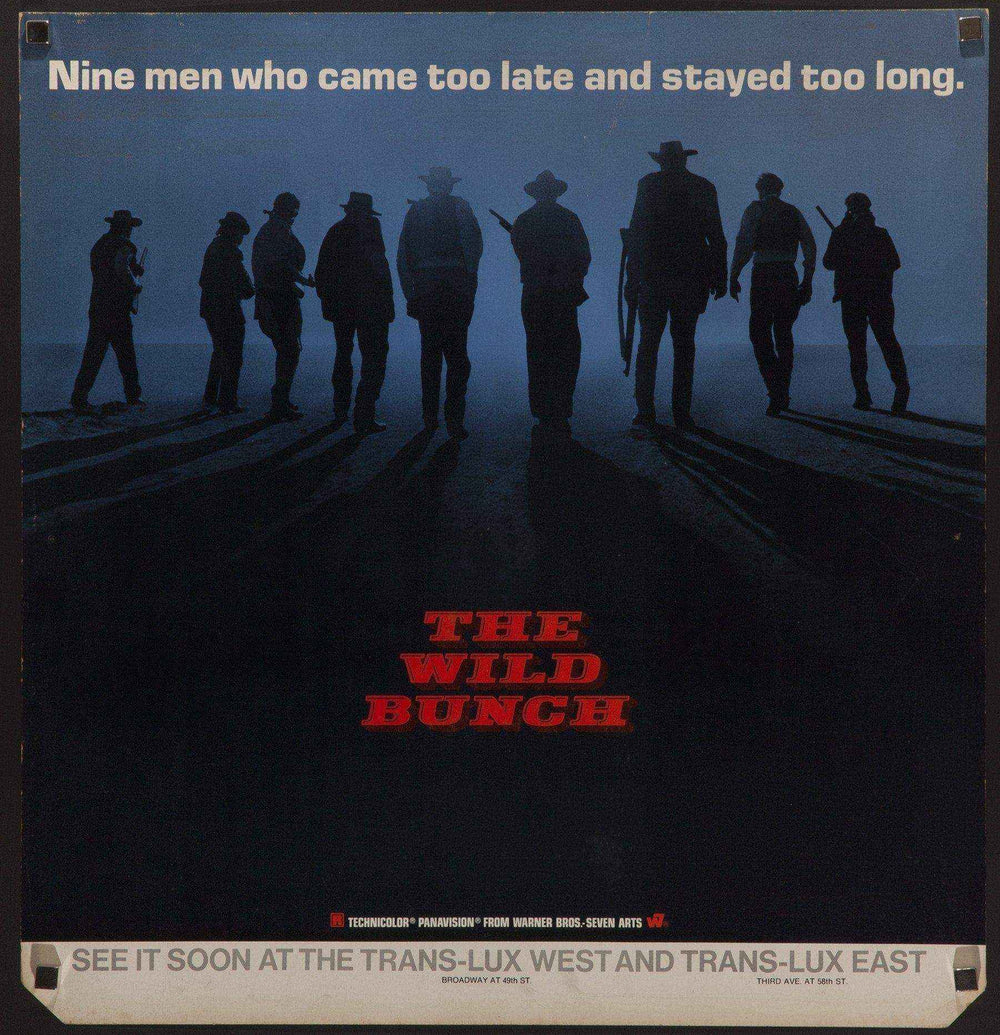 The Wild Bunch Original Vintage Movie Poster