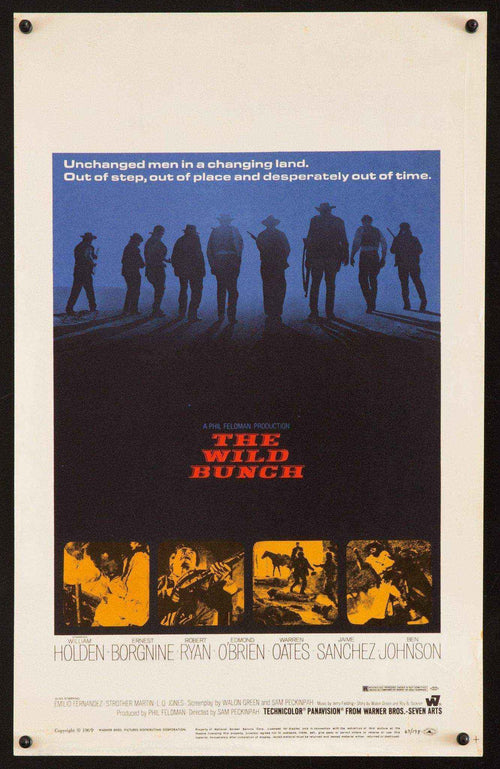The Wild Bunch Original Vintage Movie Poster