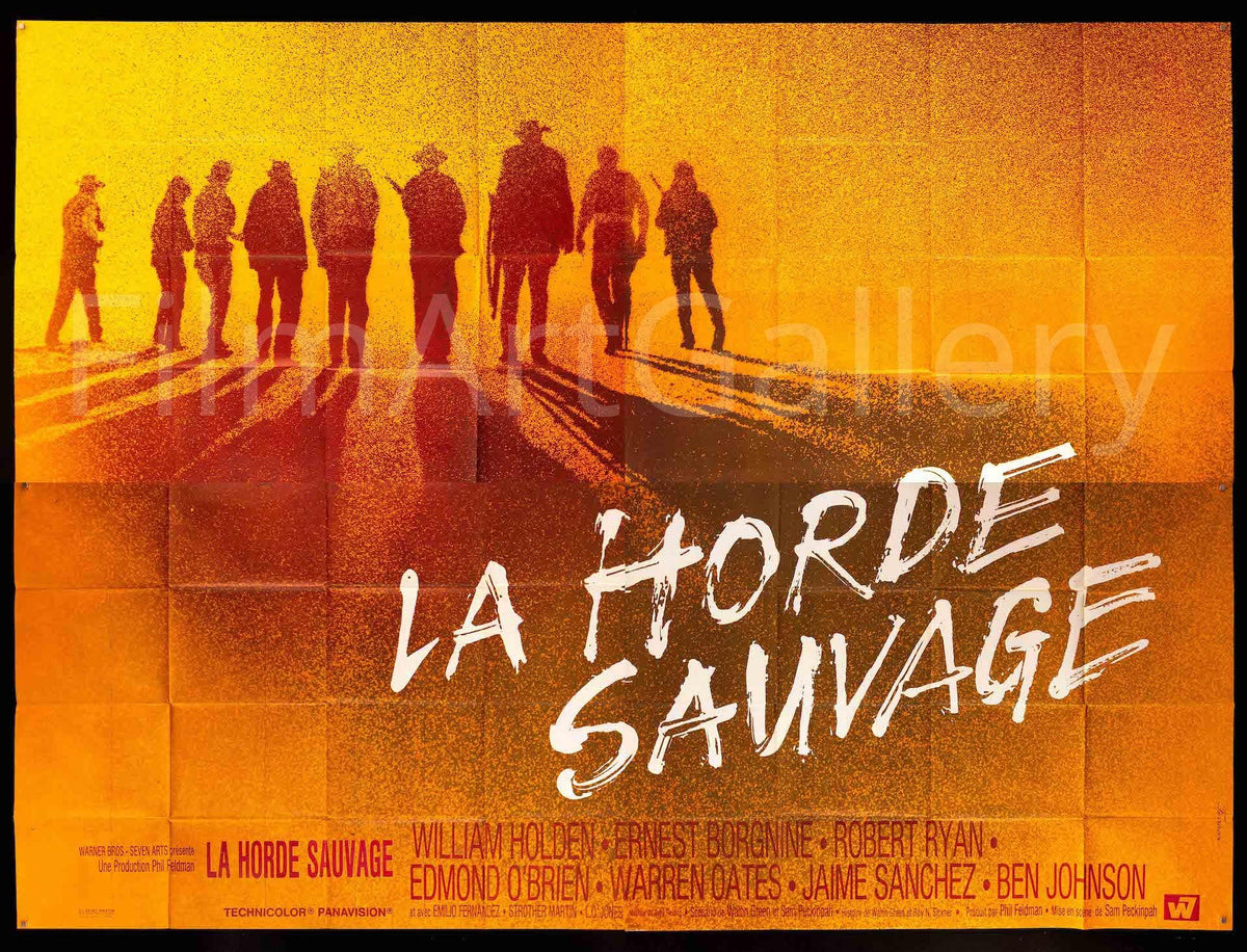 The Wild Bunch Original Vintage Movie Poster
