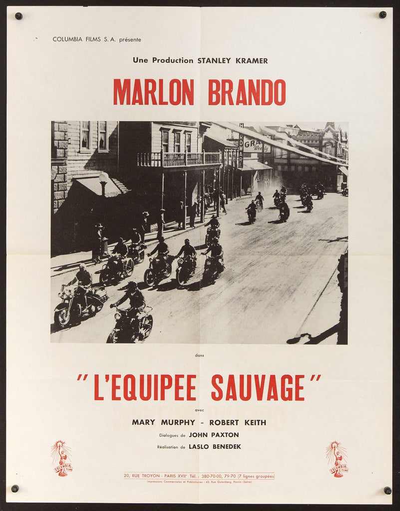 The Wild One Original Vintage Movie Poster