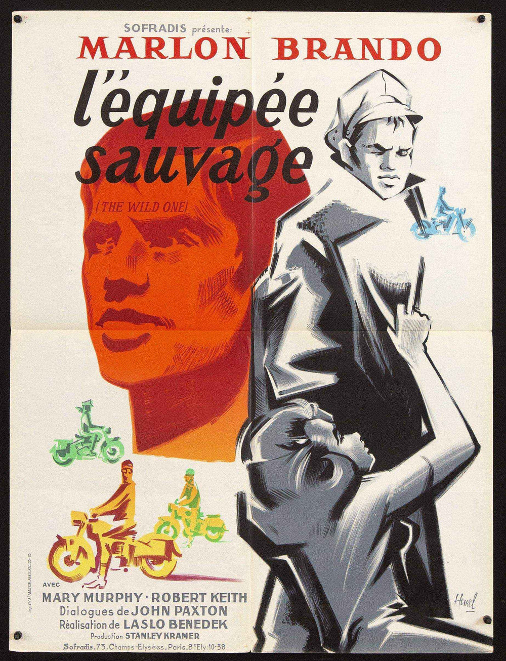 The Wild One Original Vintage Movie Poster
