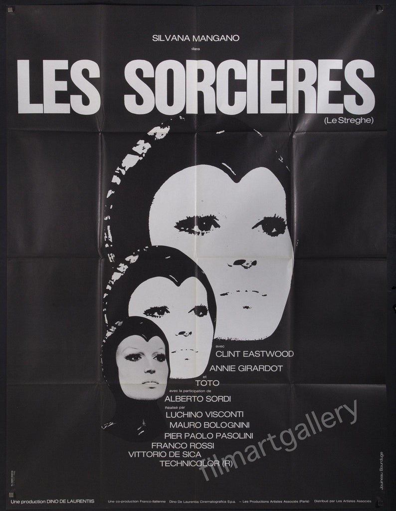 The Witches (Les Sorcieres) Original Vintage Movie Poster