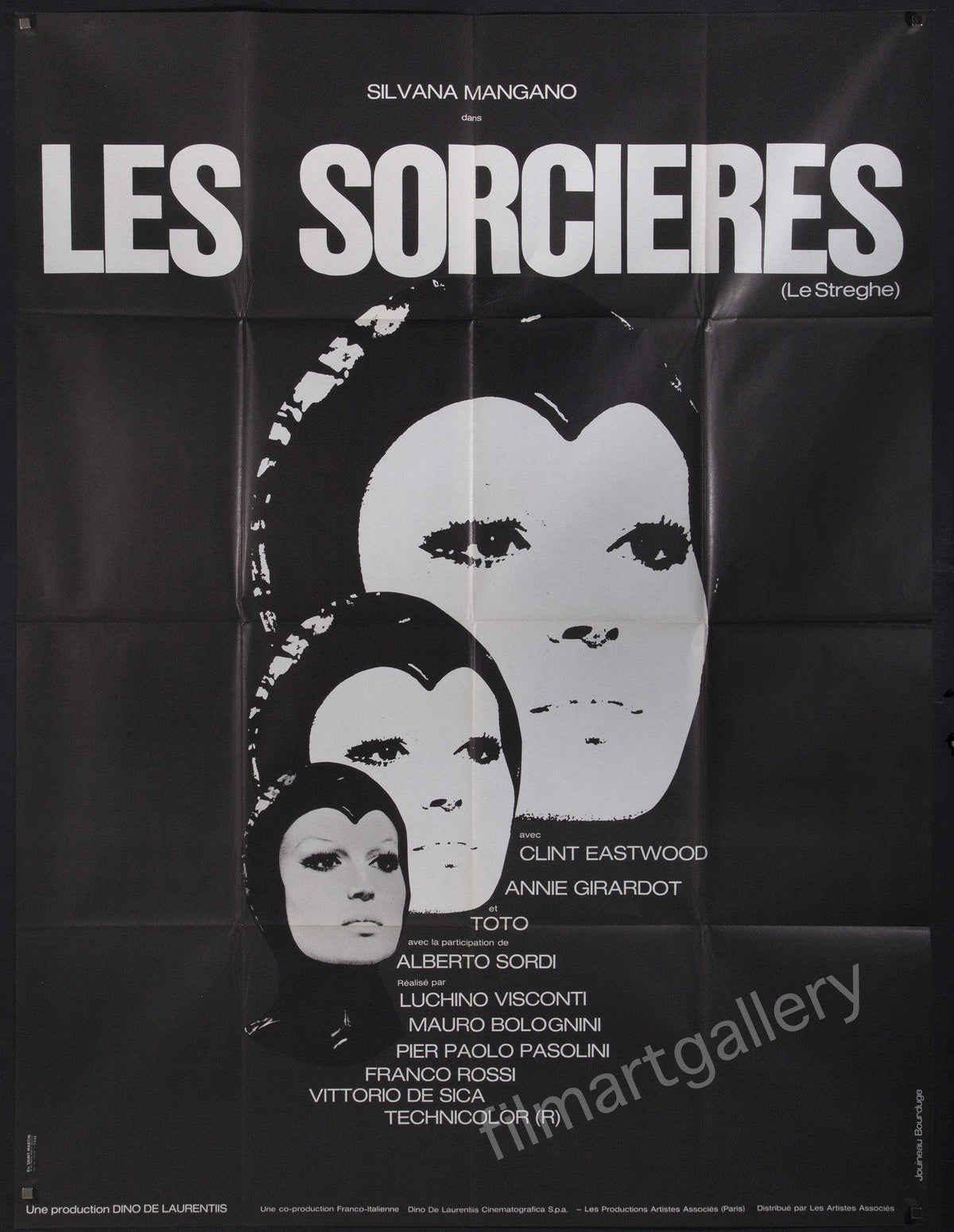 The Witches (Les Sorcieres) Original Vintage Movie Poster