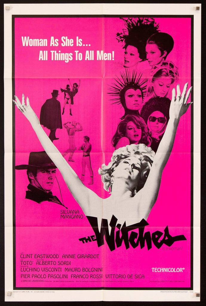 The Witches (Les Sorcieres) Original Vintage Movie Poster