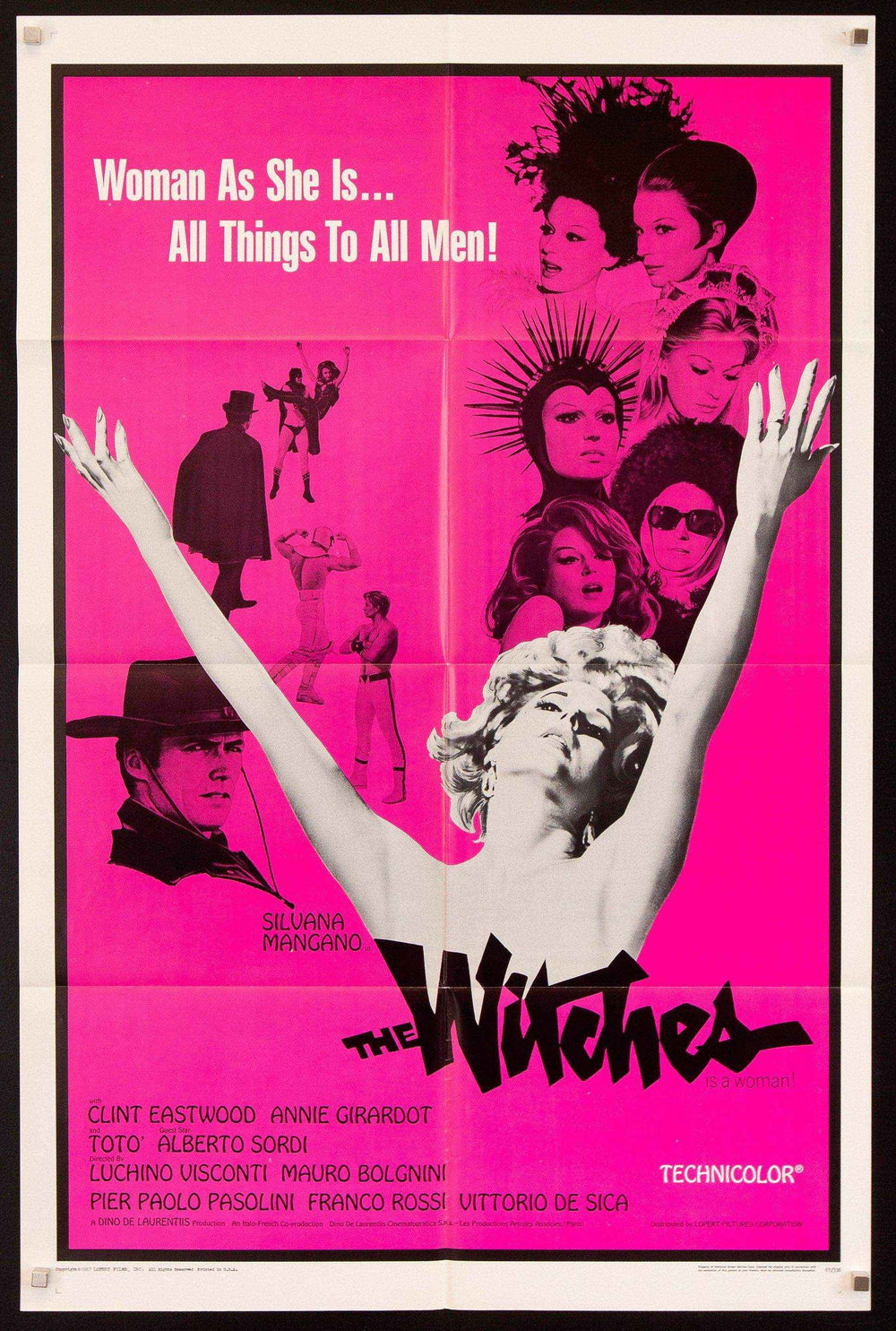 The Witches Original Vintage Movie Poster