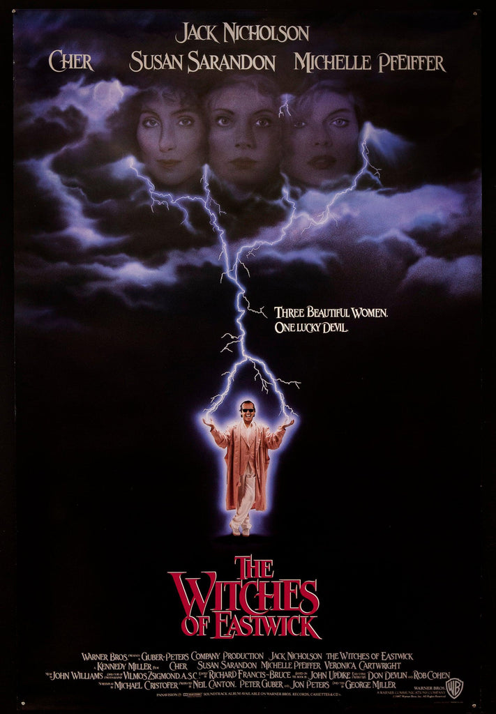 The Witches of Eastwick Original Vintage Movie Poster