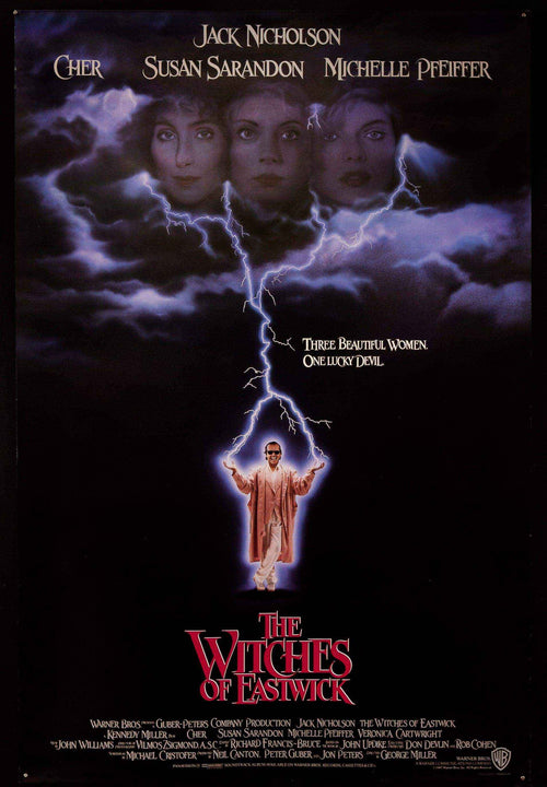 The Witches of Eastwick Original Vintage Movie Poster