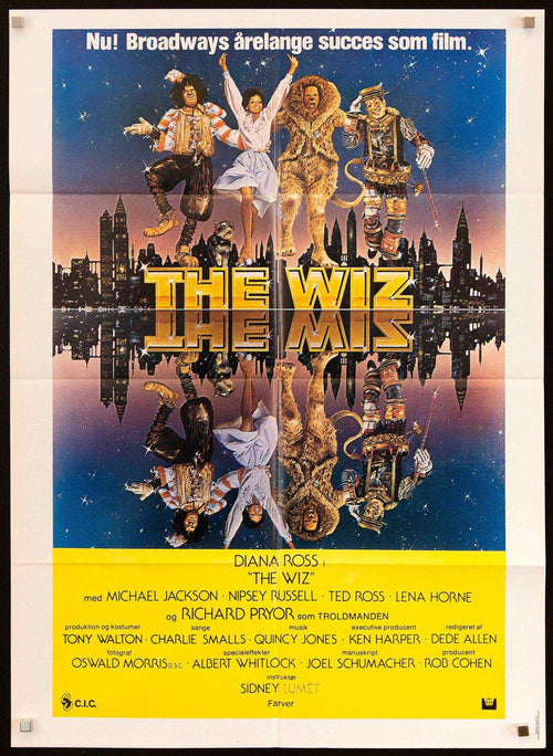 The Wiz Original Vintage Movie Poster