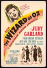 The Wizard Of Oz 1 Sheet (27x41) Original Vintage Movie Poster
