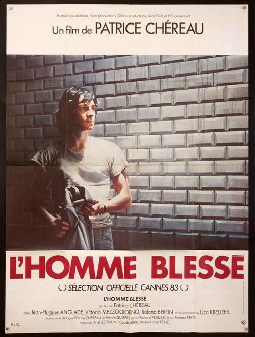 The Wounded Man (L'homme blesse) Original Vintage Movie Poster