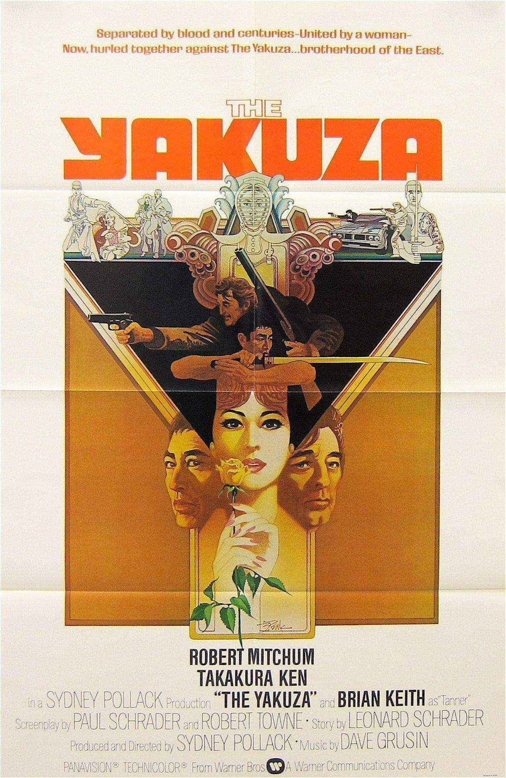The Yakuza Original Vintage Movie Poster