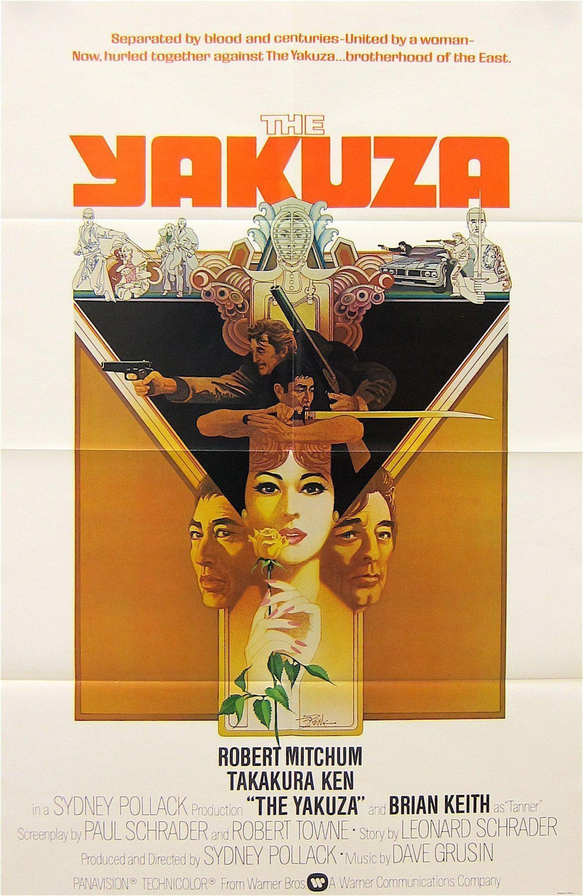 The Yakuza Original Vintage Movie Poster