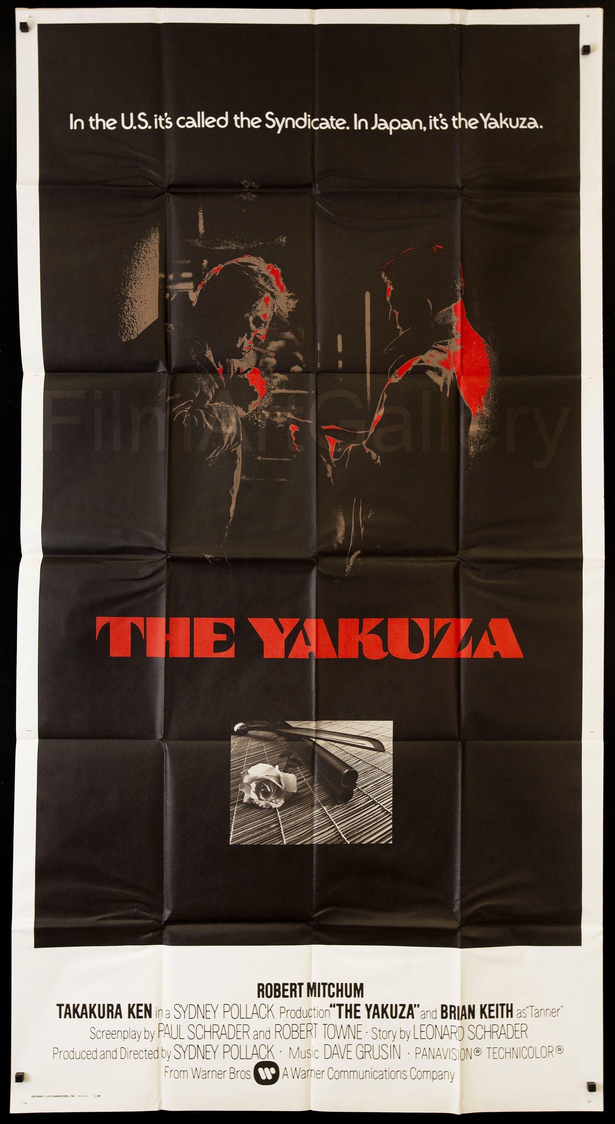 The Yakuza Original Vintage Movie Poster