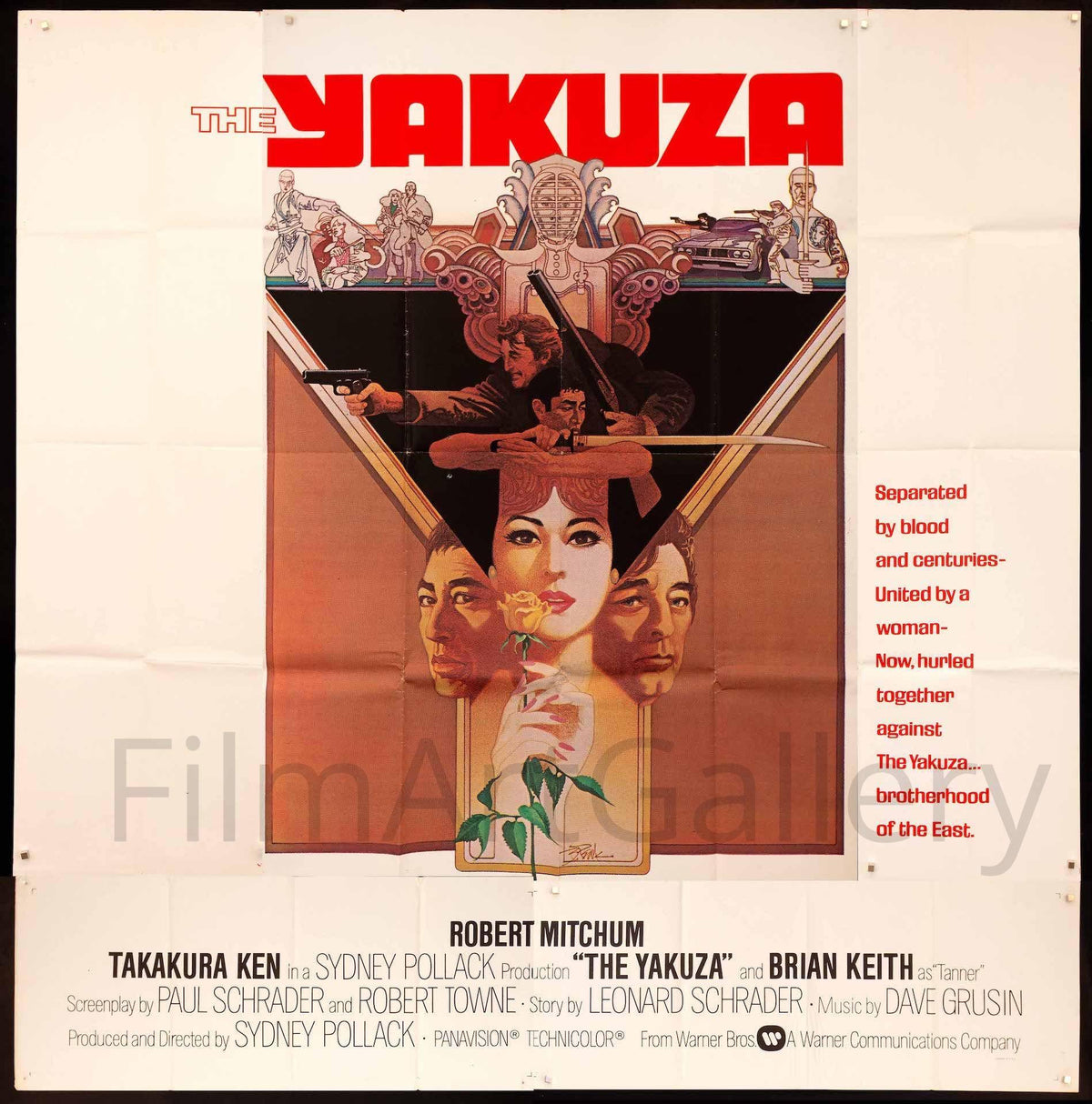 The Yakuza Original Vintage Movie Poster