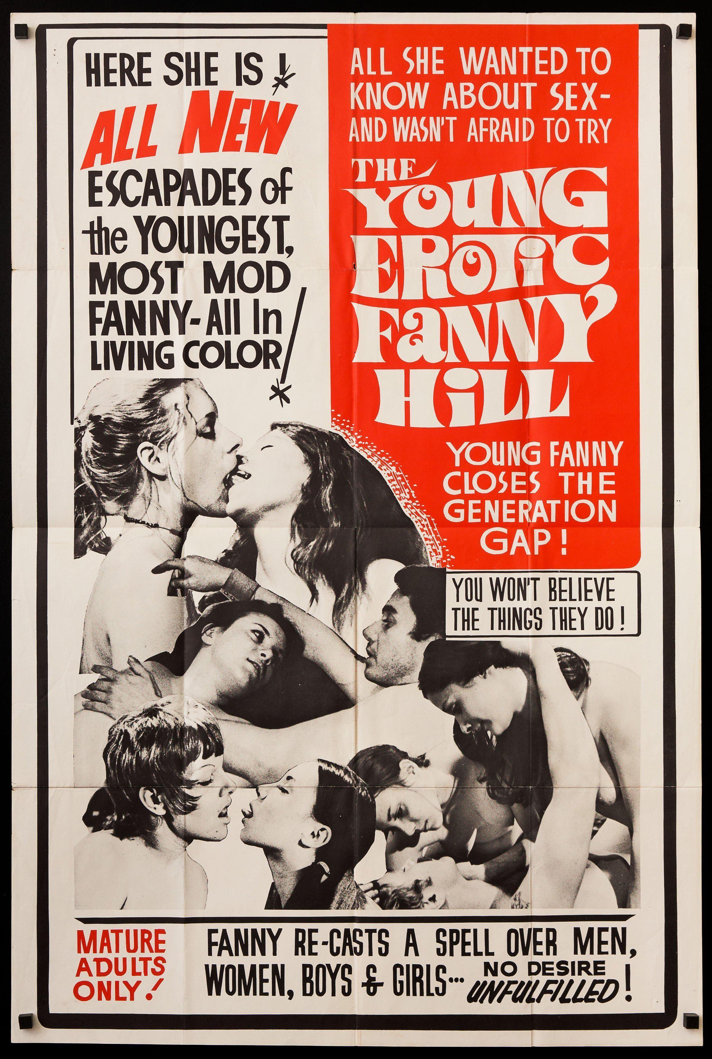 The Young Erotic Fanny Hill Movie Poster 1970 1 Sheet (27x41) - Film Art  Gallery