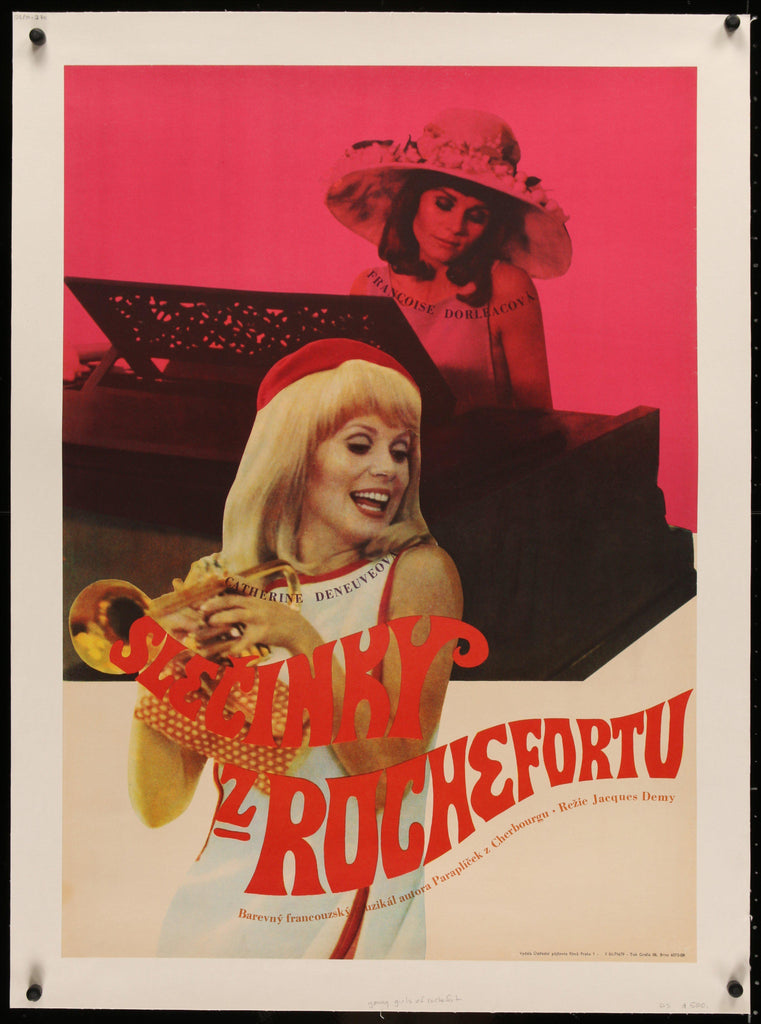 The Young Girls of Rochefort Original Vintage Movie Poster