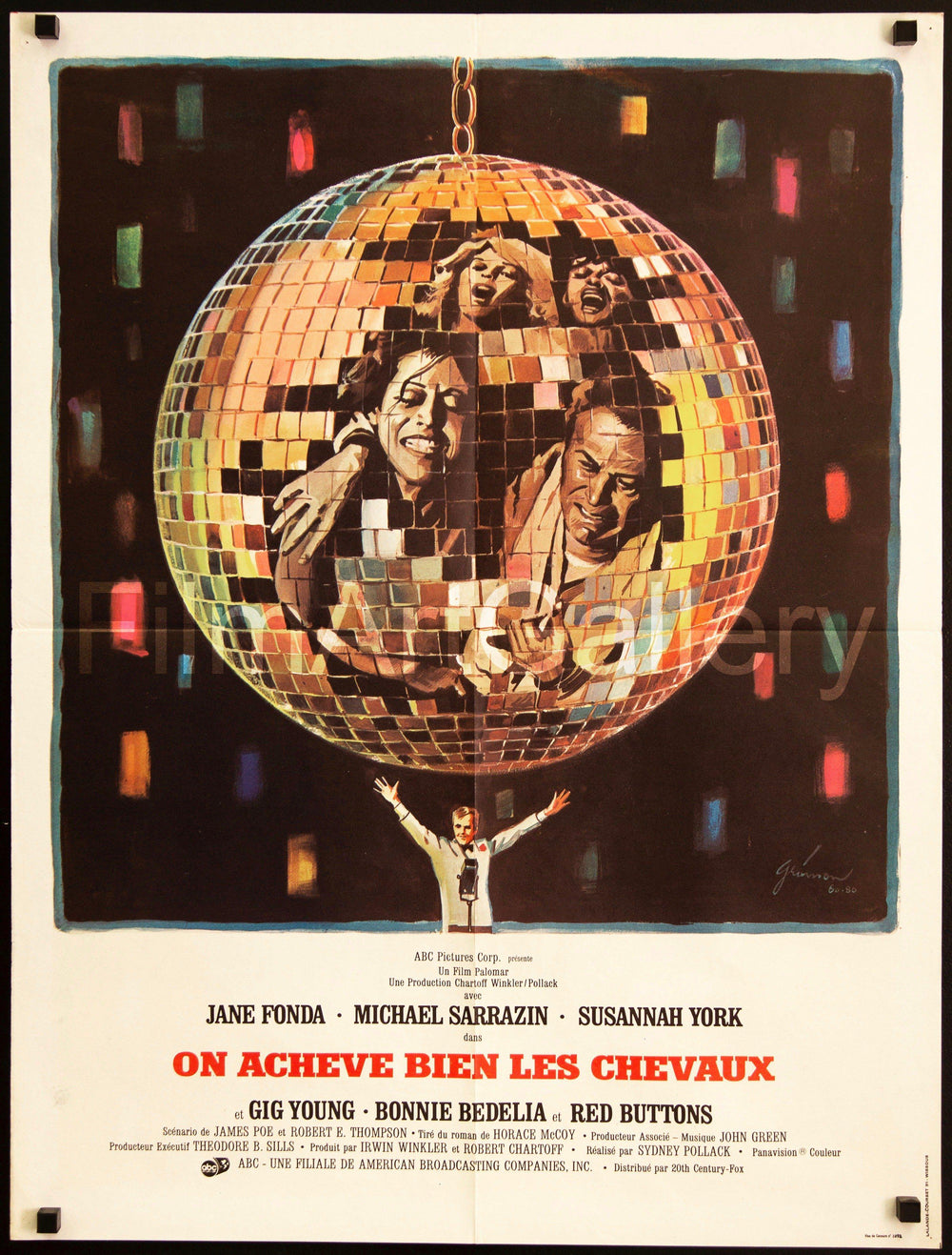 They Shoot Horses Don't They Original Vintage Movie Poster