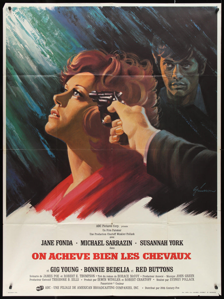 They Shoot Horses Don't They Original Vintage Movie Poster