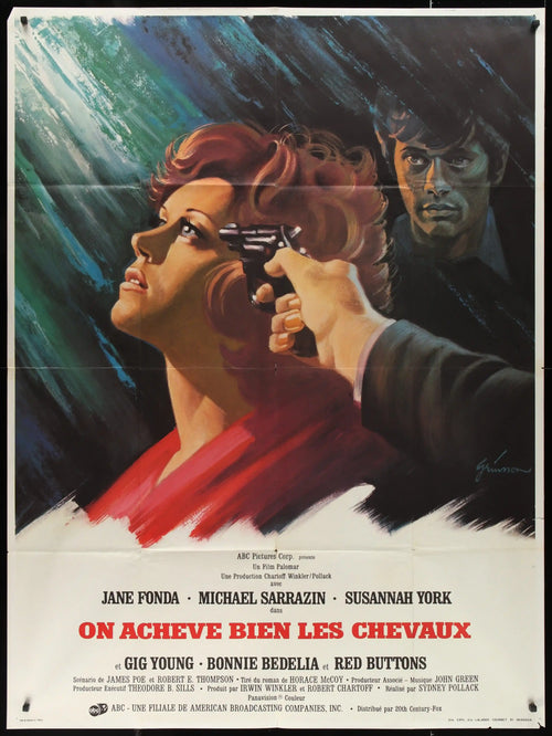 They Shoot Horses Don't They Original Vintage Movie Poster