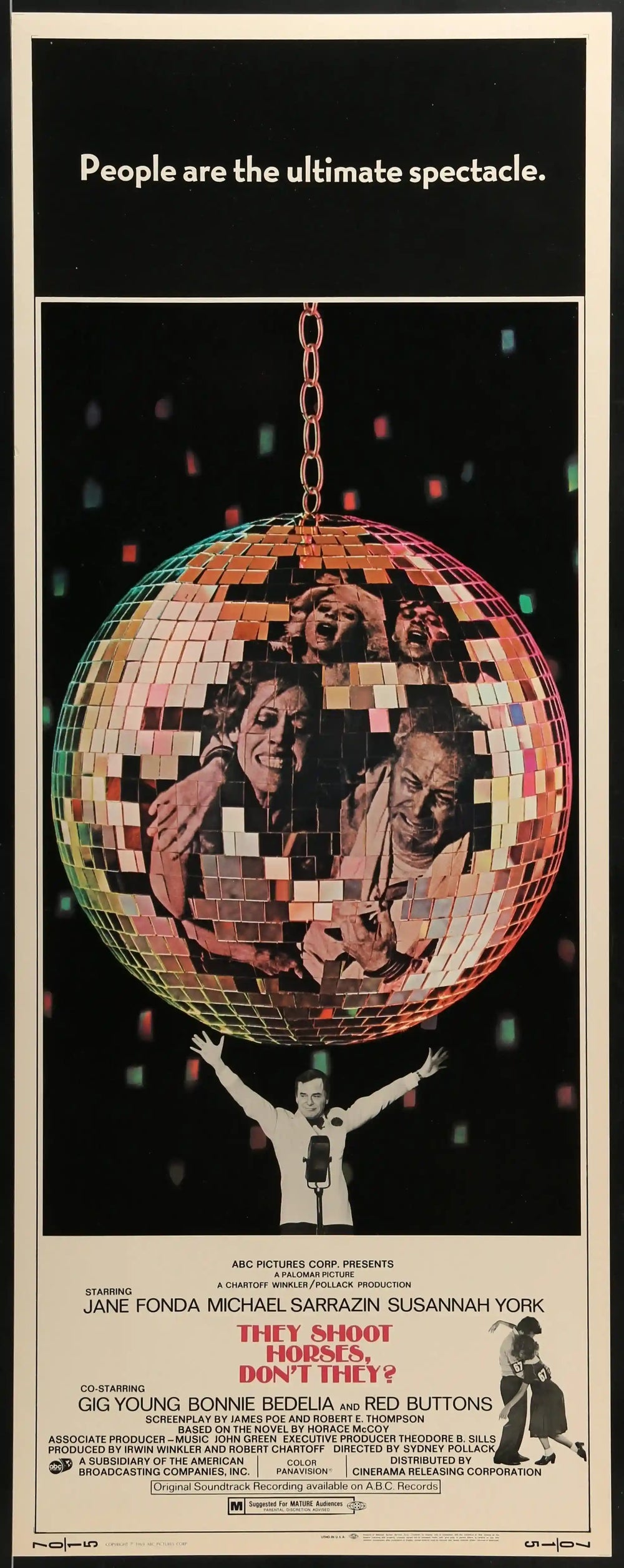 They Shoot Horses Don't They Original Vintage Movie Poster