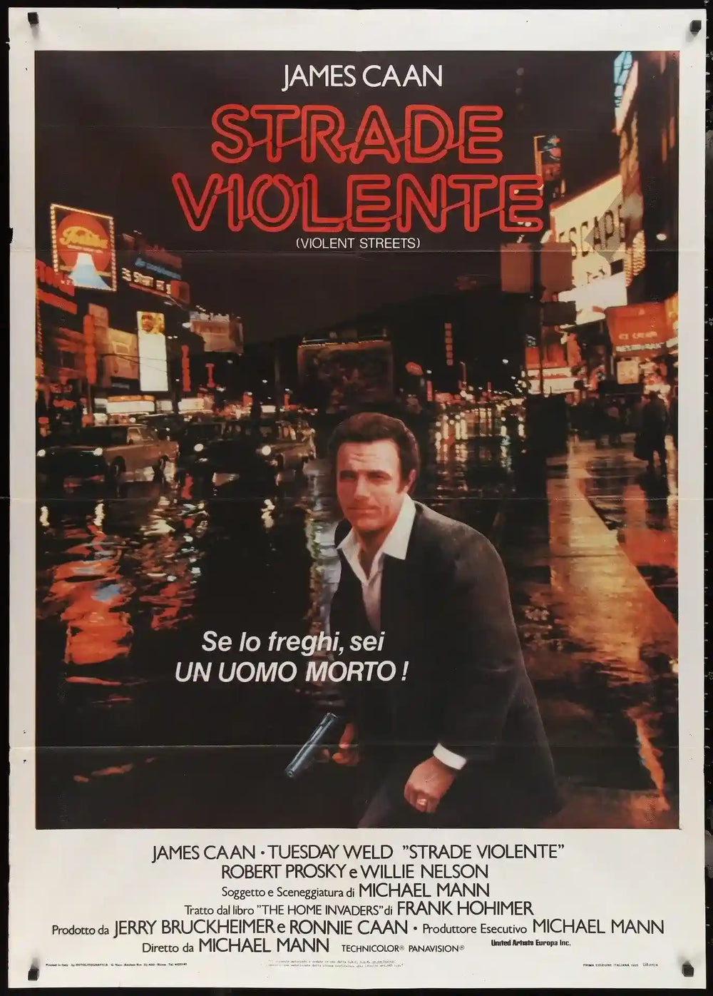 Thief Original Vintage Movie Poster