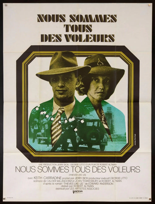 Thieves Like Us Original Vintage Movie Poster
