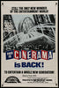 This is Cinerama Original Vintage Movie Poster