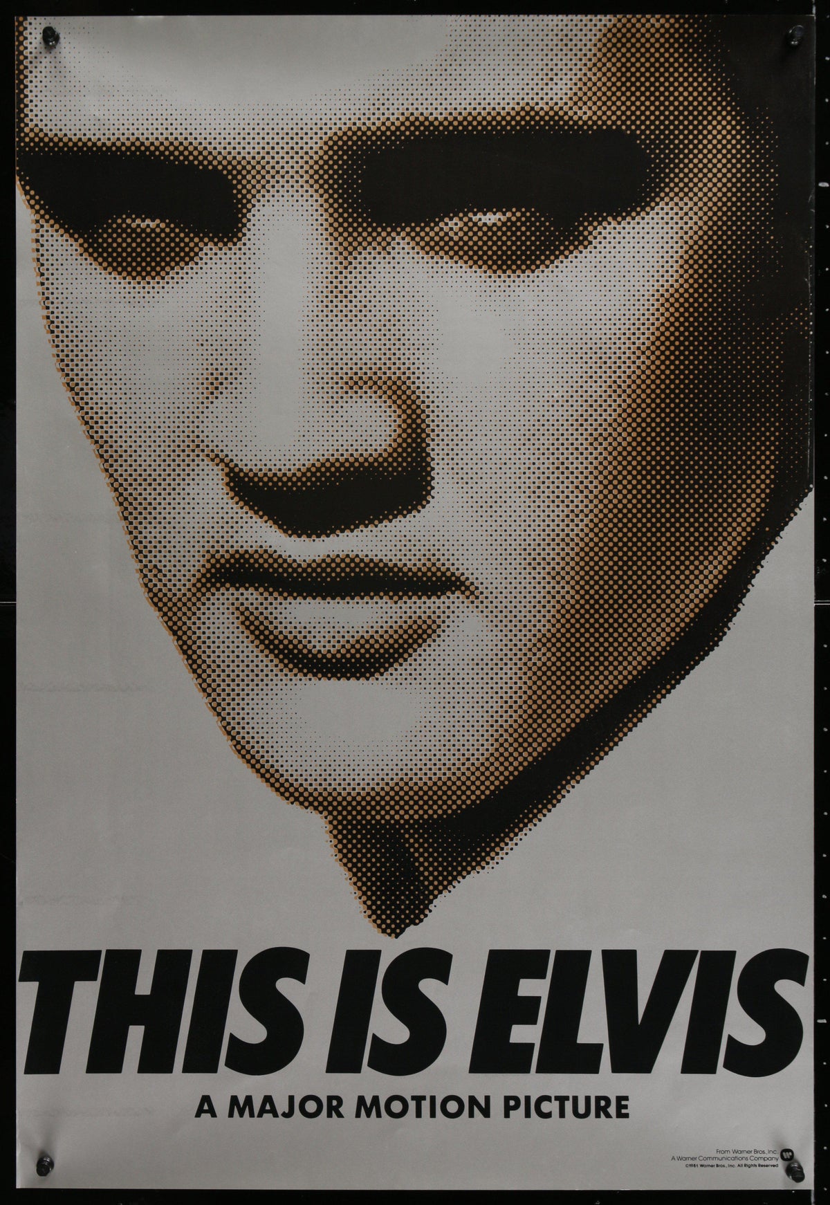 This is Elvis 19x28 Original Vintage Movie Poster