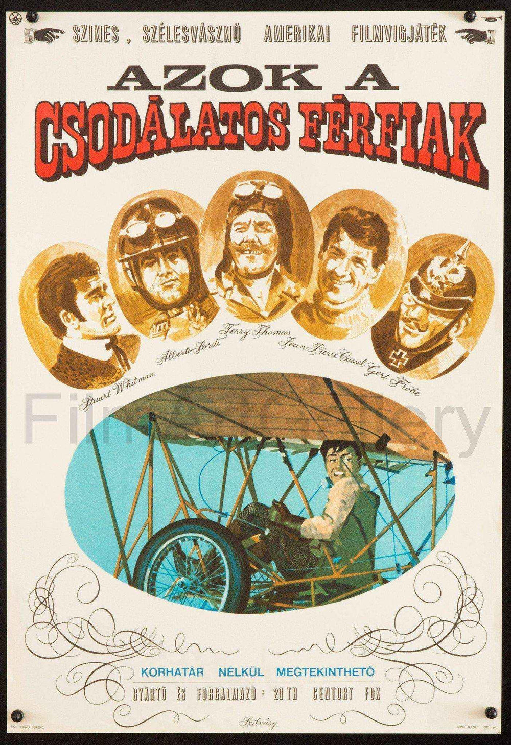 Those Magnificent Men In Their Flying Machines Original Vintage Movie Poster