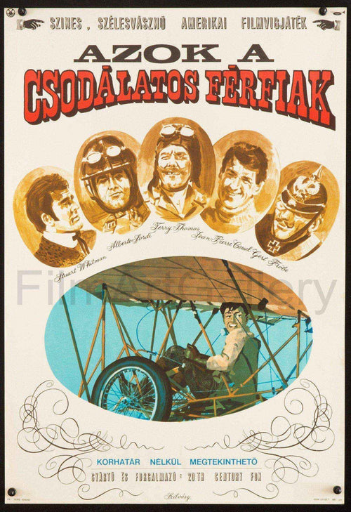 Those Magnificent Men In Their Flying Machines Original Vintage Movie Poster