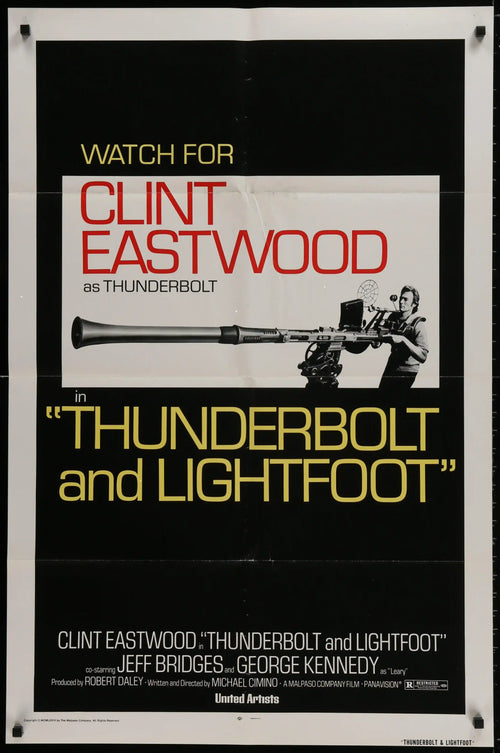 Thunderbolt and Lightfoot Original Vintage Movie Poster