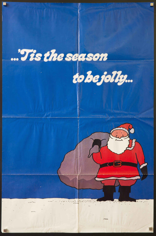 Tis the Season To Be Jolly Original Vintage Movie Poster