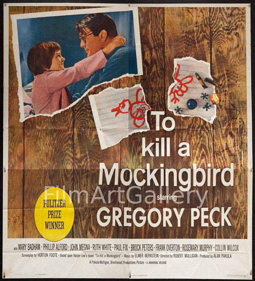 To Kill a Mockingbird Original Vintage Movie Poster