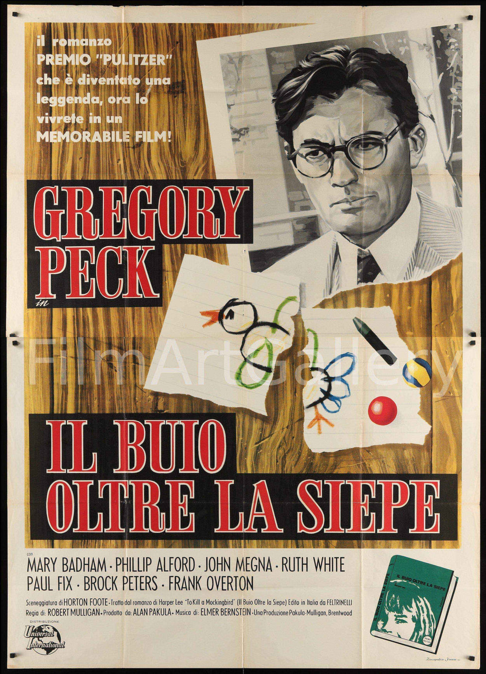 To Kill a Mockingbird Original Vintage Movie Poster
