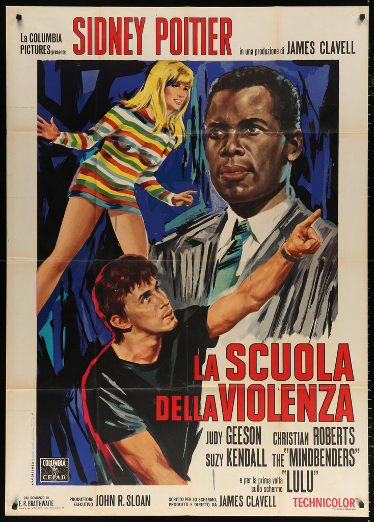 To Sir With Love Original Vintage Movie Poster