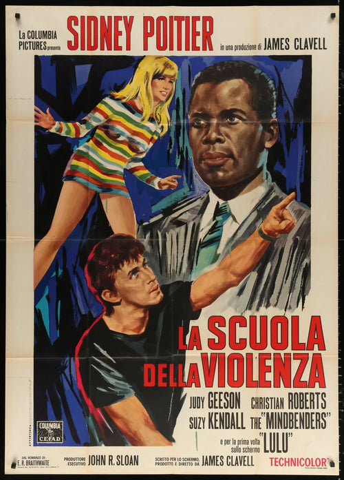 To Sir With Love Original Vintage Movie Poster