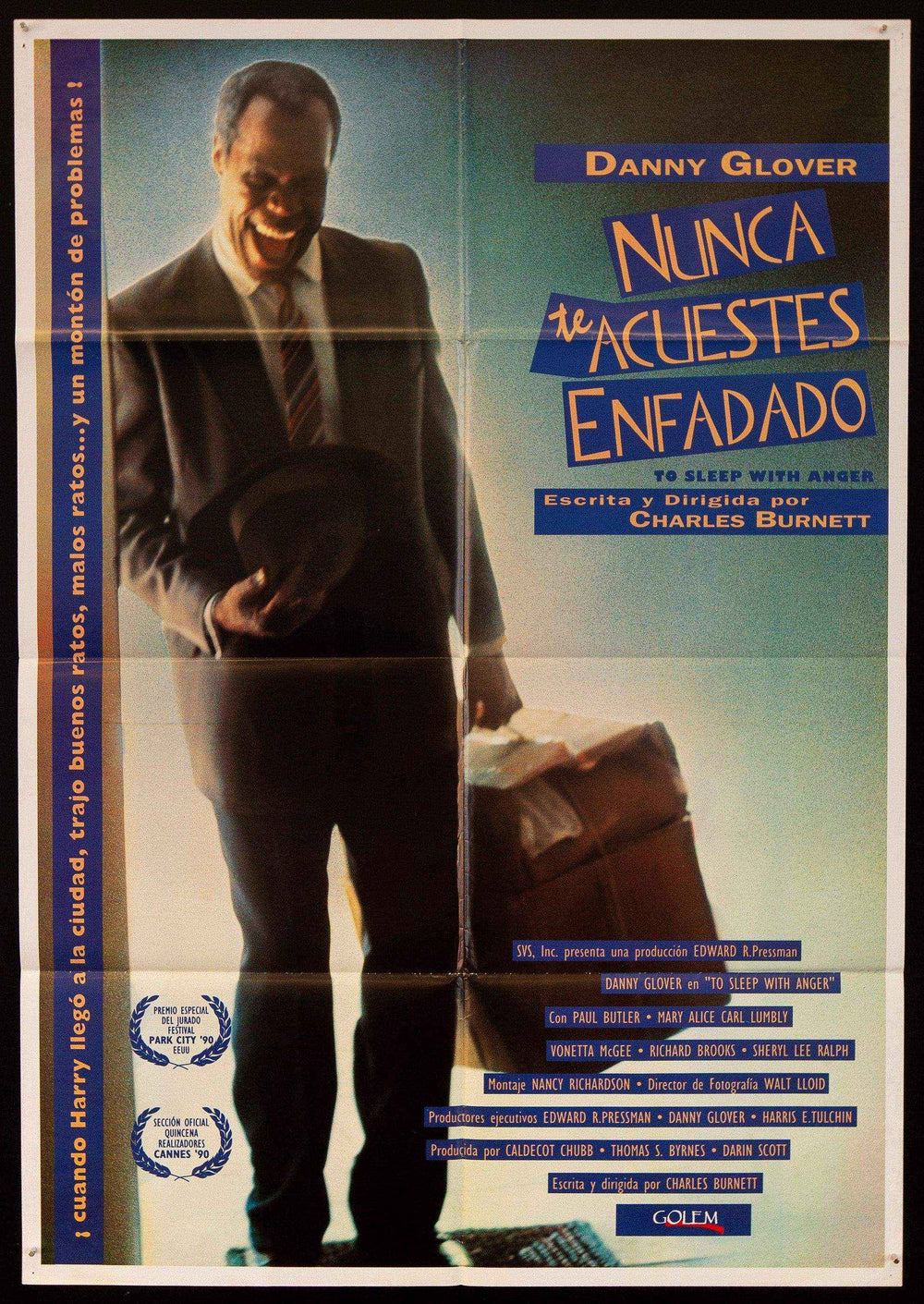 To Sleep With Anger Original Vintage Movie Poster