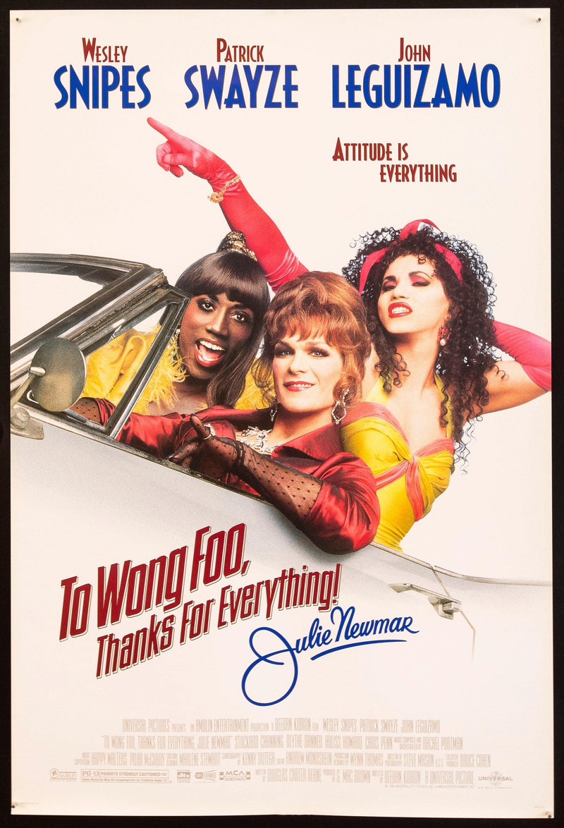 To Wong Foo Thanks For Everything, Julie Newmar 1 Sheet (27x41) Original Vintage Movie Poster