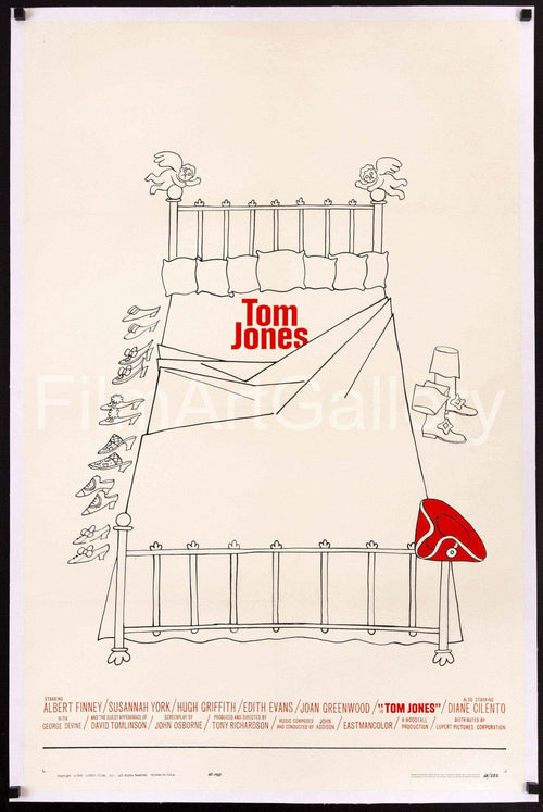 Tom Jones Original Vintage Movie Poster