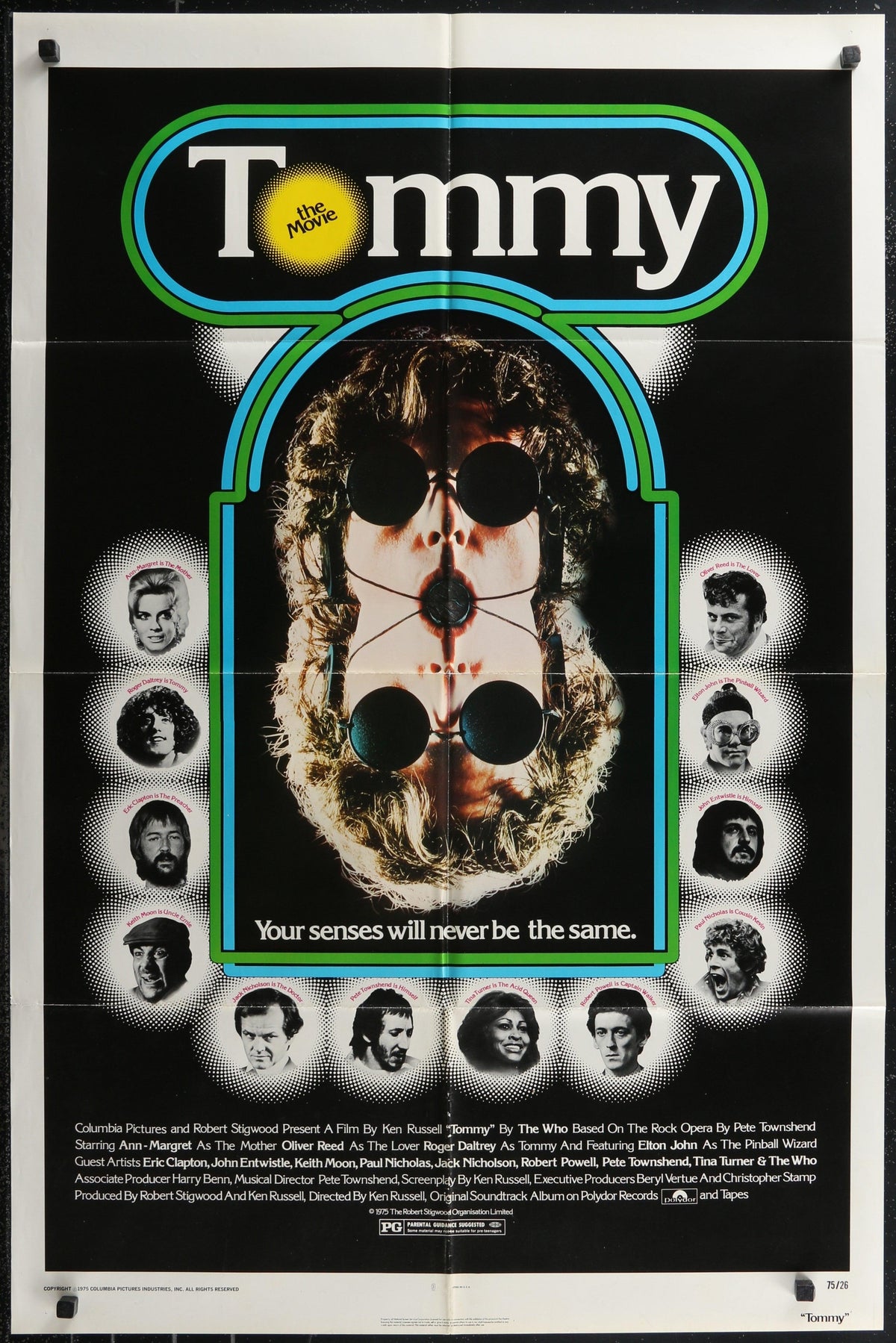 Tommy Original Vintage Movie Poster
