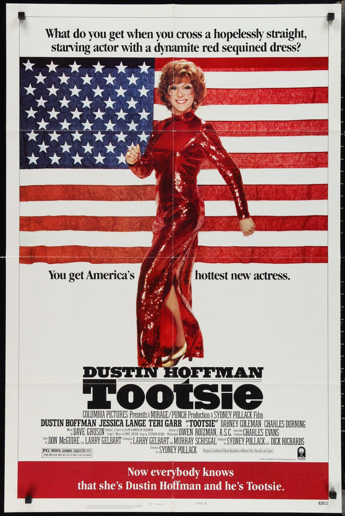 Tootsie 1 Sheet (27x41) Original Vintage Movie Poster