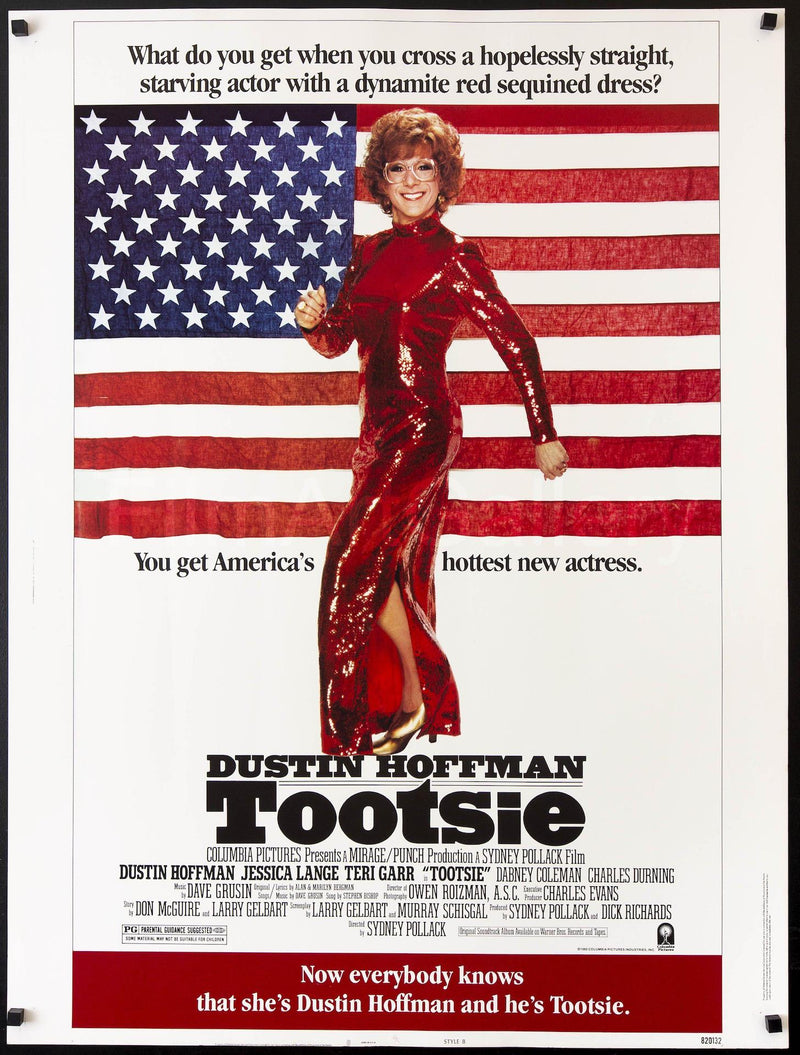 Tootsie 30x40 Original Vintage Movie Poster