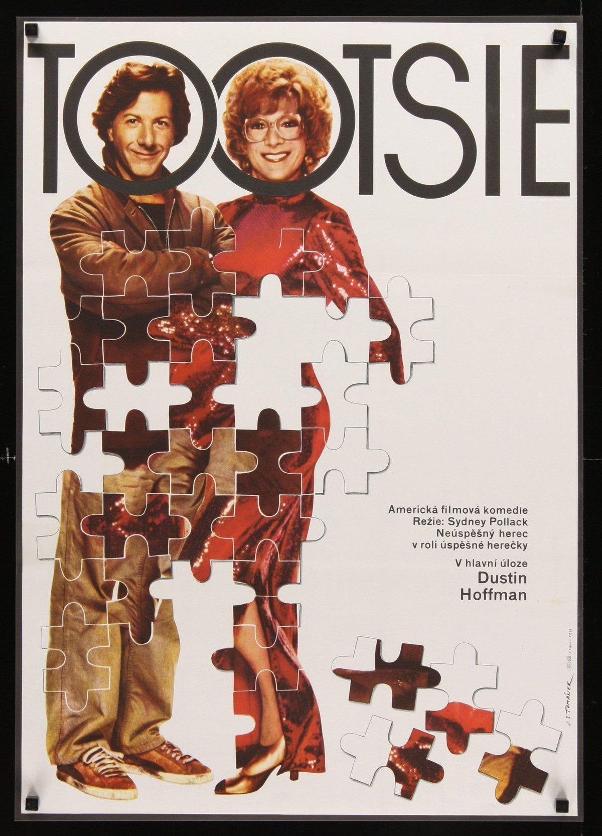 Tootsie Original Vintage Movie Poster