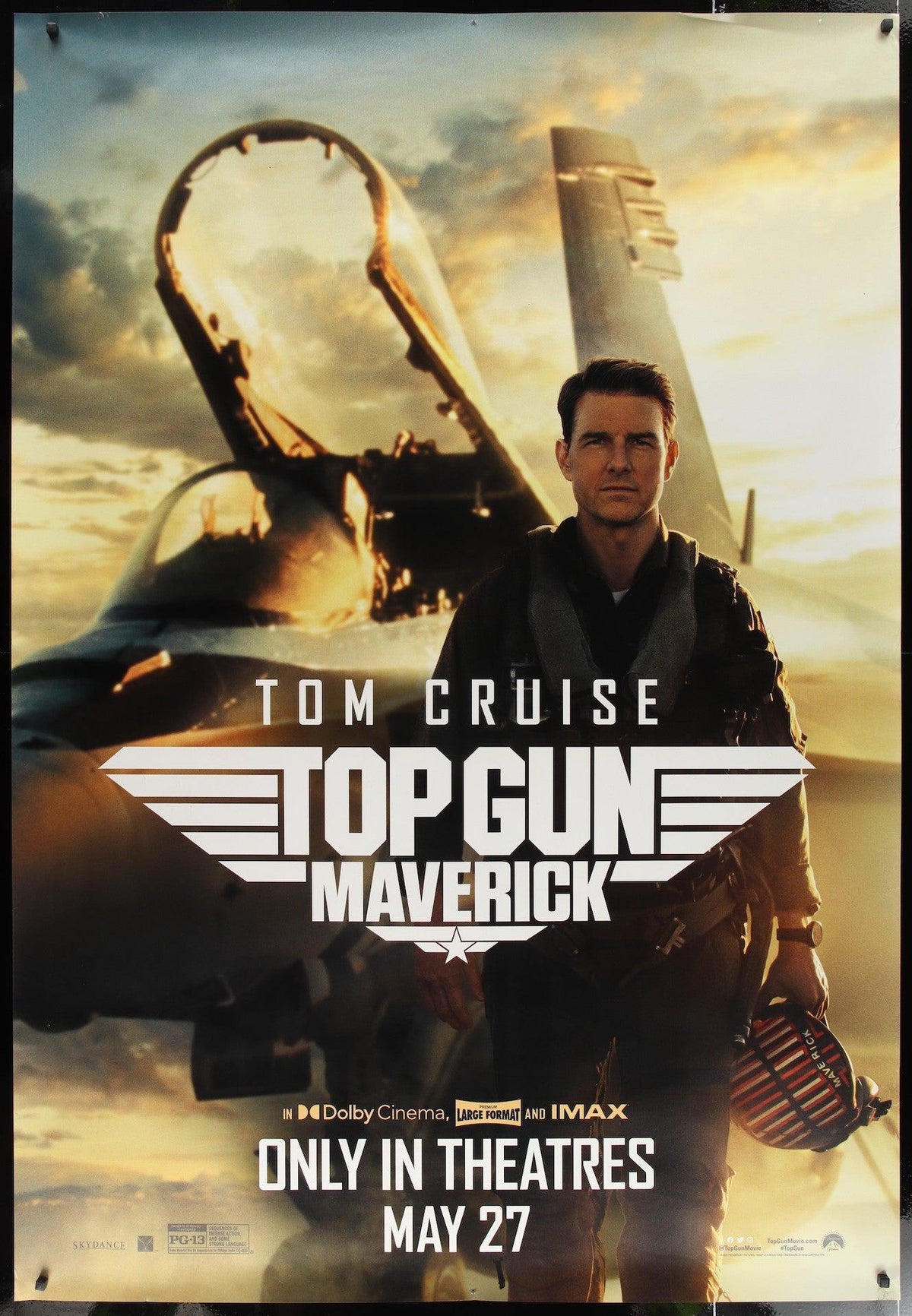 Top Gun: Maverick Original Vintage Movie Poster