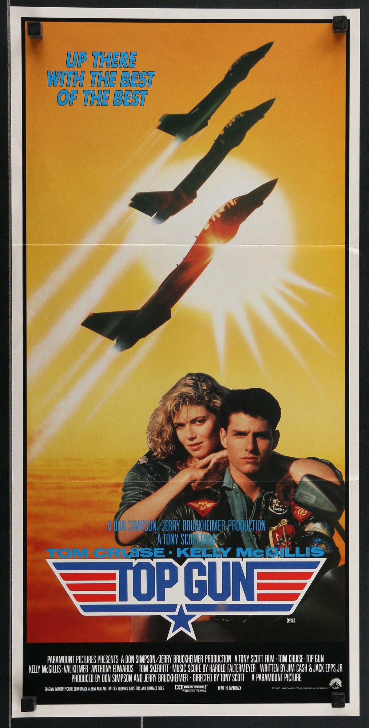 Top Gun Original Vintage Movie Poster