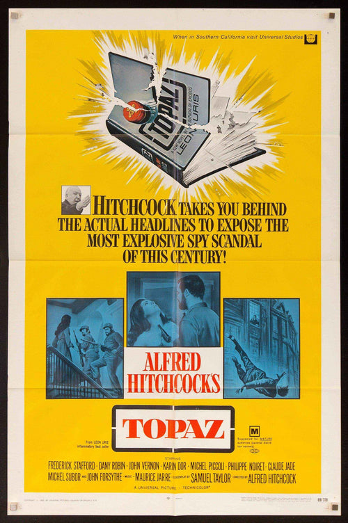 Topaz Original Vintage Movie Poster