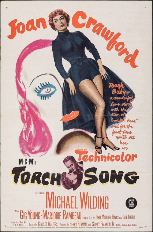 Torch Song Original Vintage Movie Poster