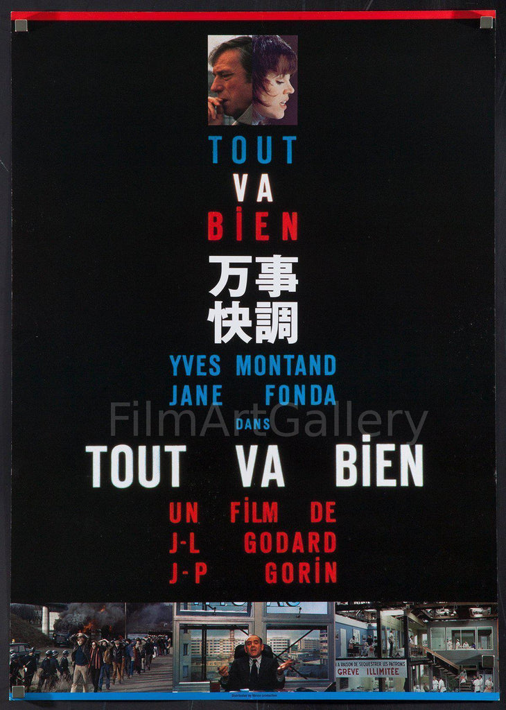 Tout Va Bien Original Vintage Movie Poster