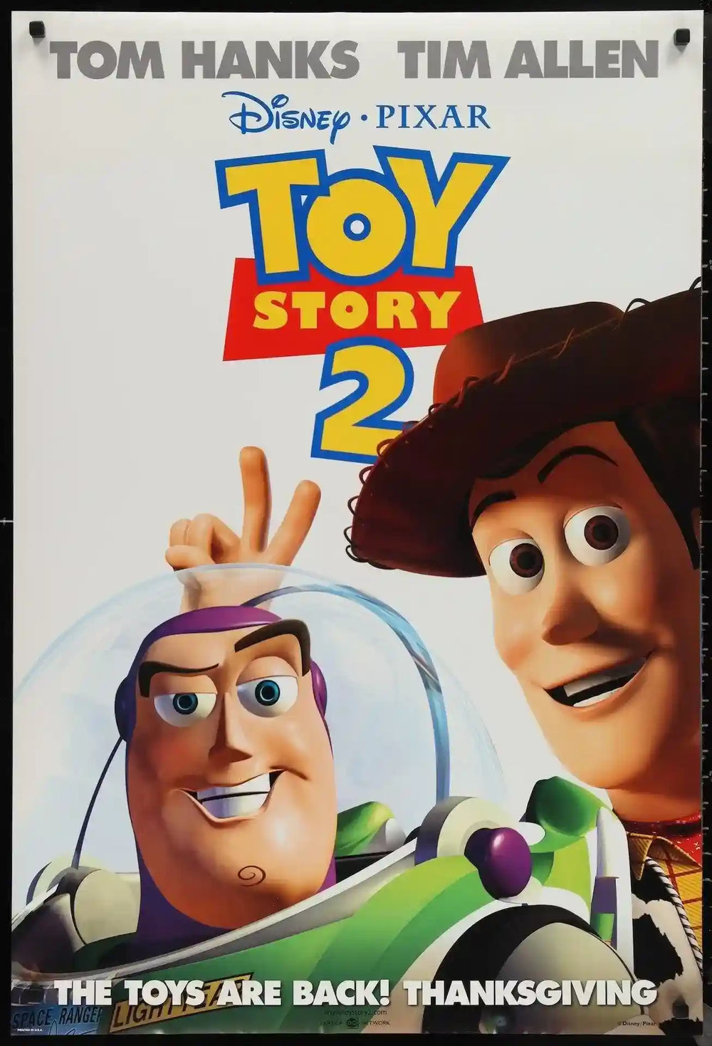 Toy Story 2 Original Vintage Movie Poster